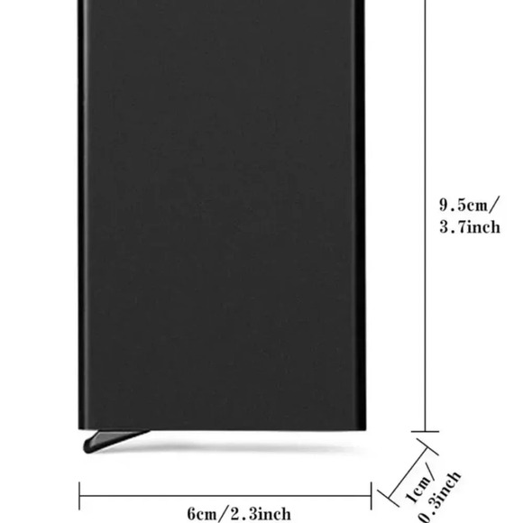 🎁FREEw/Purchase |  M Monogram with Flower Slim Pop Up Card Holder Wallet - NWOT - Picture 2 of 16